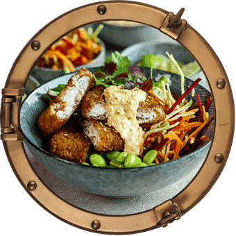 FISKEPINNETOAST MED AVOKADO