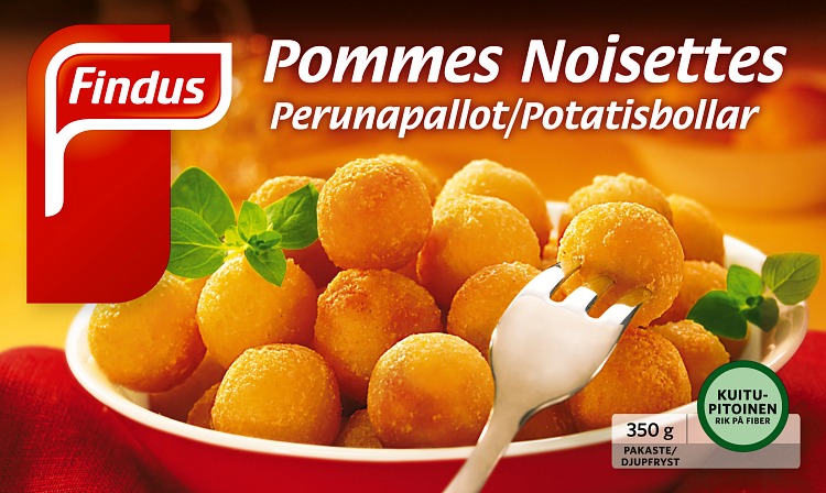 Perunapallot Pommes Noisettes