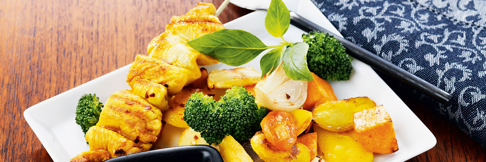 Satay-broilerivartaat 