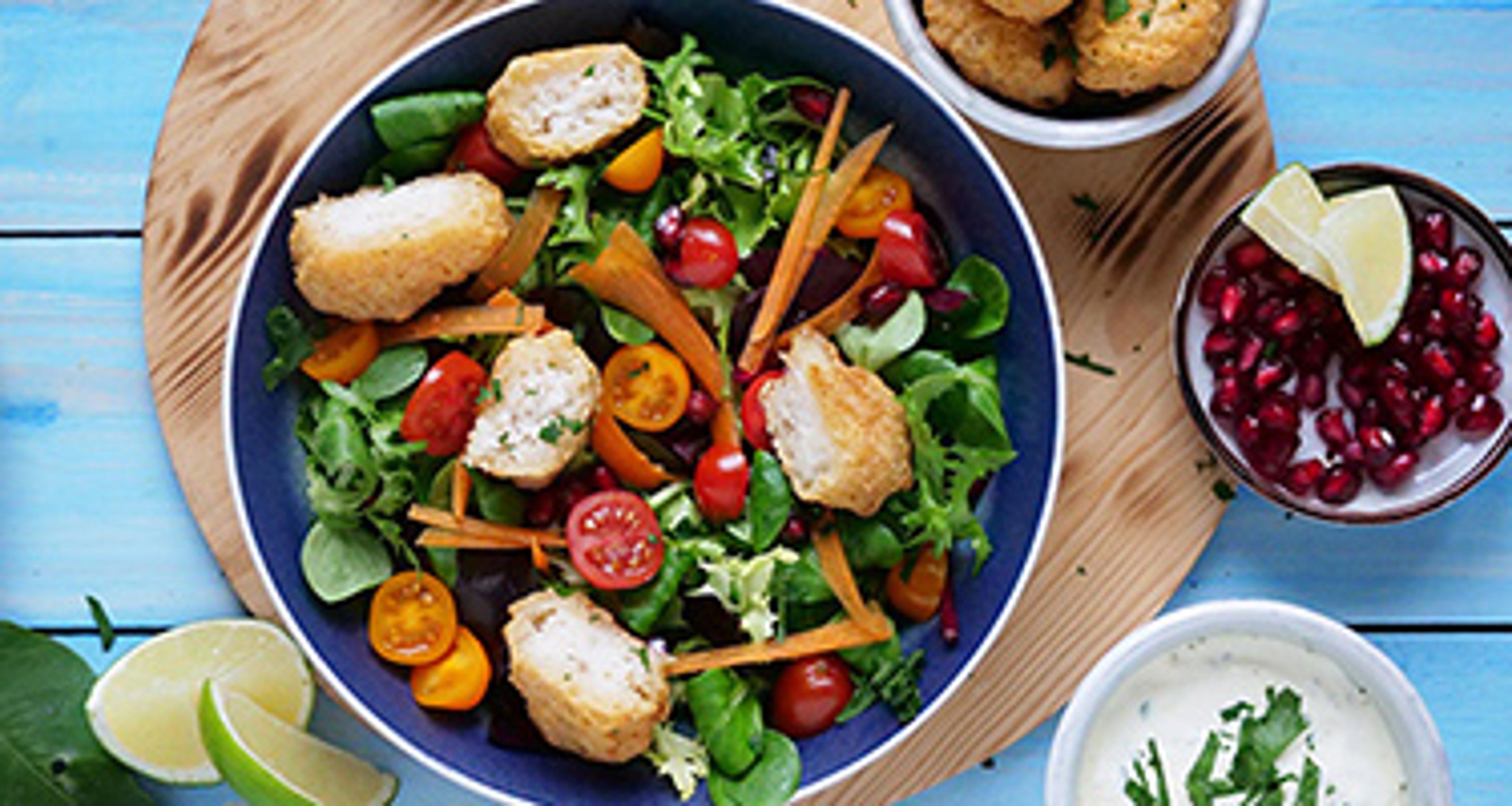 Fish  Crisp Nuggets med salat375x200.jpg