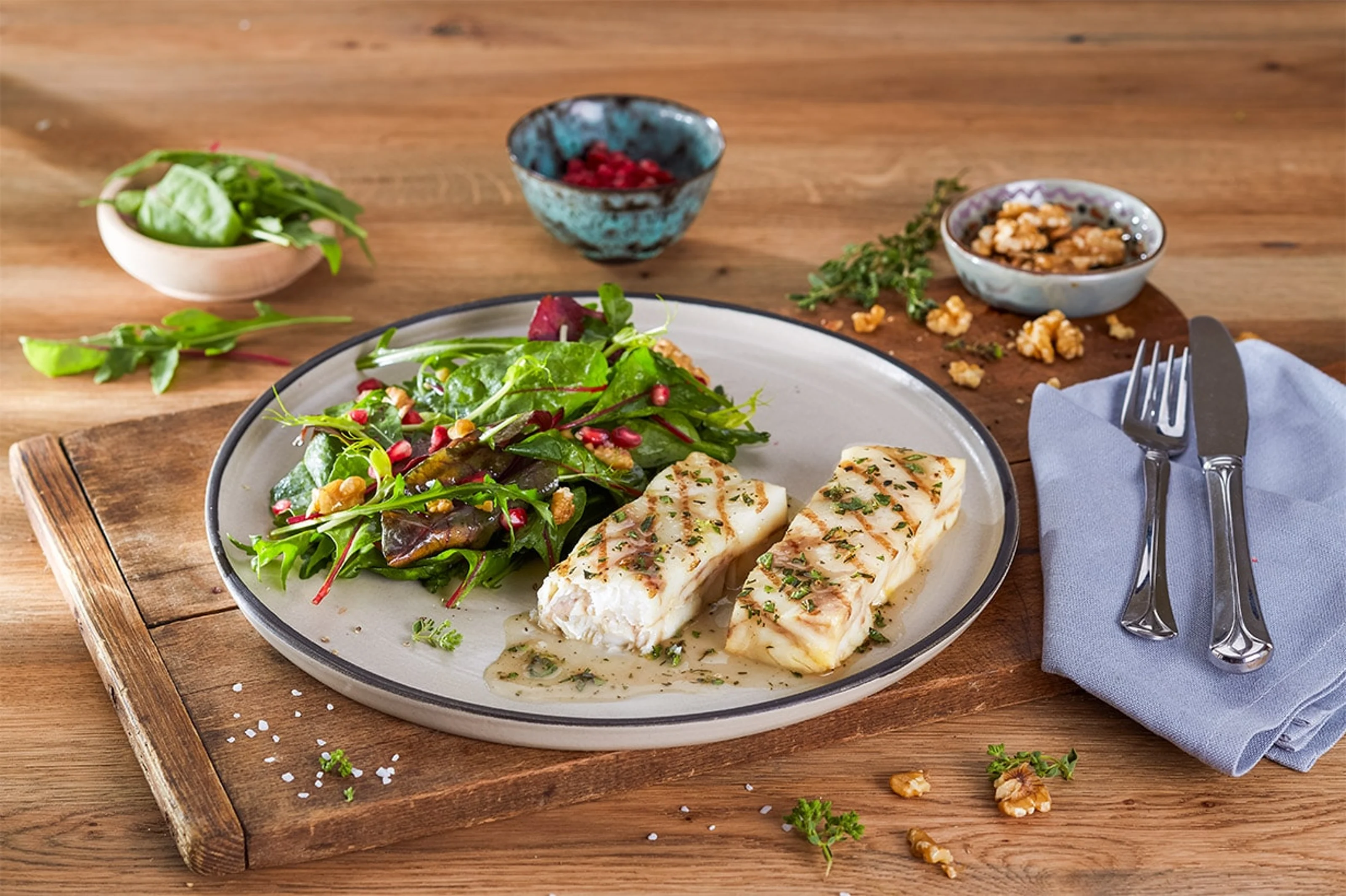 mediterraanse vis tijm oregano rucola salade_265858.jpg